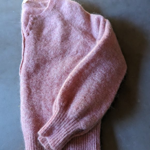 Sezane Pink Crew Neck Sweater - Picture 14 of 16
